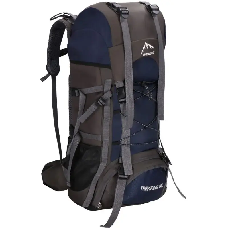Cenový Hit Trekový batoh 90l SPRINGOS SUMMIT CS0130 šedý