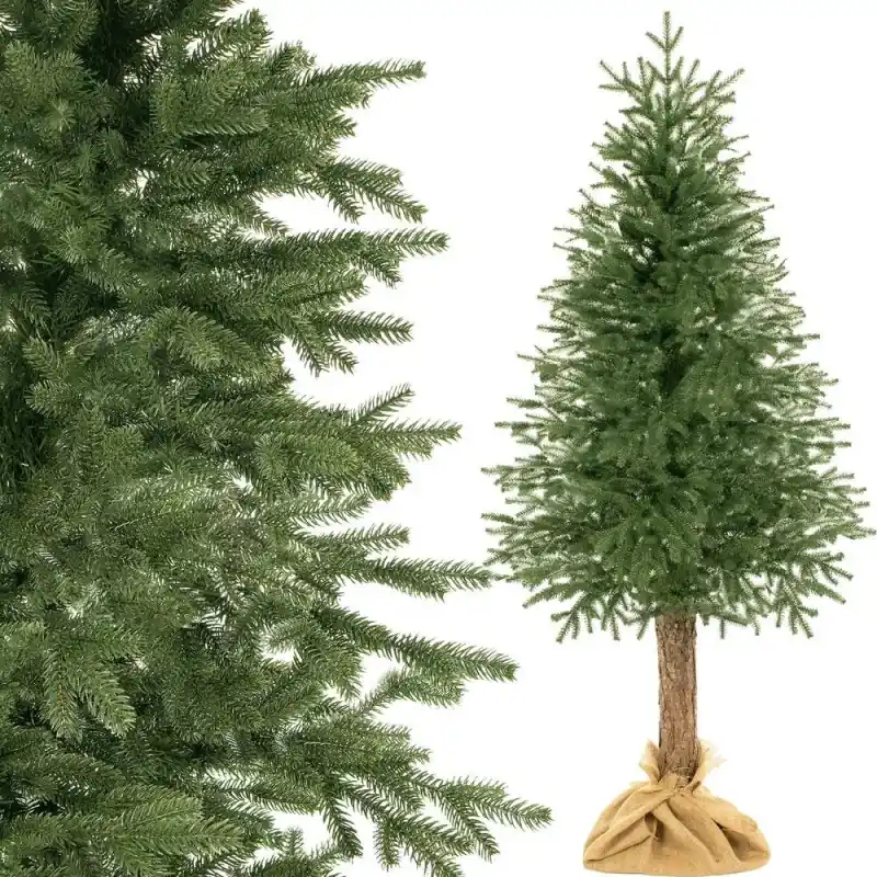 Nová Kolekce Vánoční stromek Smrk DeLuxe přírodní na kmínku 220 cm