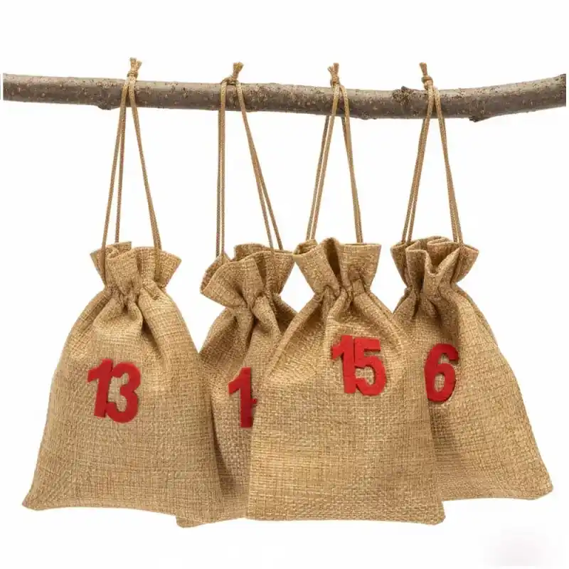 Adventní kalendář sáčky 10x15 cm sada 24ks SPRINGOS CA1471 Přímo Od Výrobce