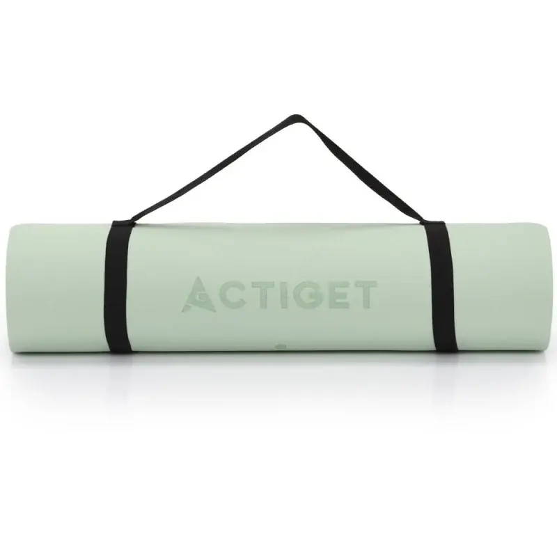 Podložka na cvičení 183x61 cm 6mm TPE ACTIGET ACT0022 mátová Sezónní Sleva