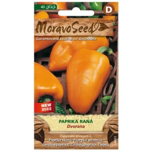 Paprika zeleninová raná oranžová DVORANA - Moravoseed Bezpečná Platba