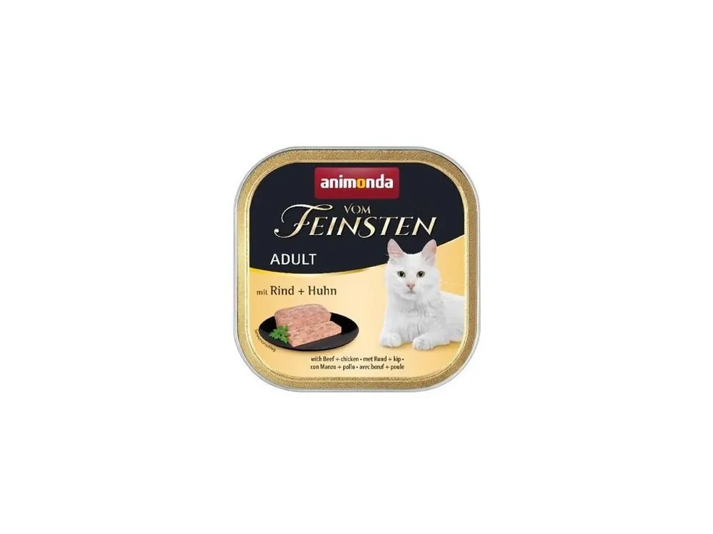ANIMONDA paštika ADULT - hovězí, kuřecí pro kočky 100g Zlevněný