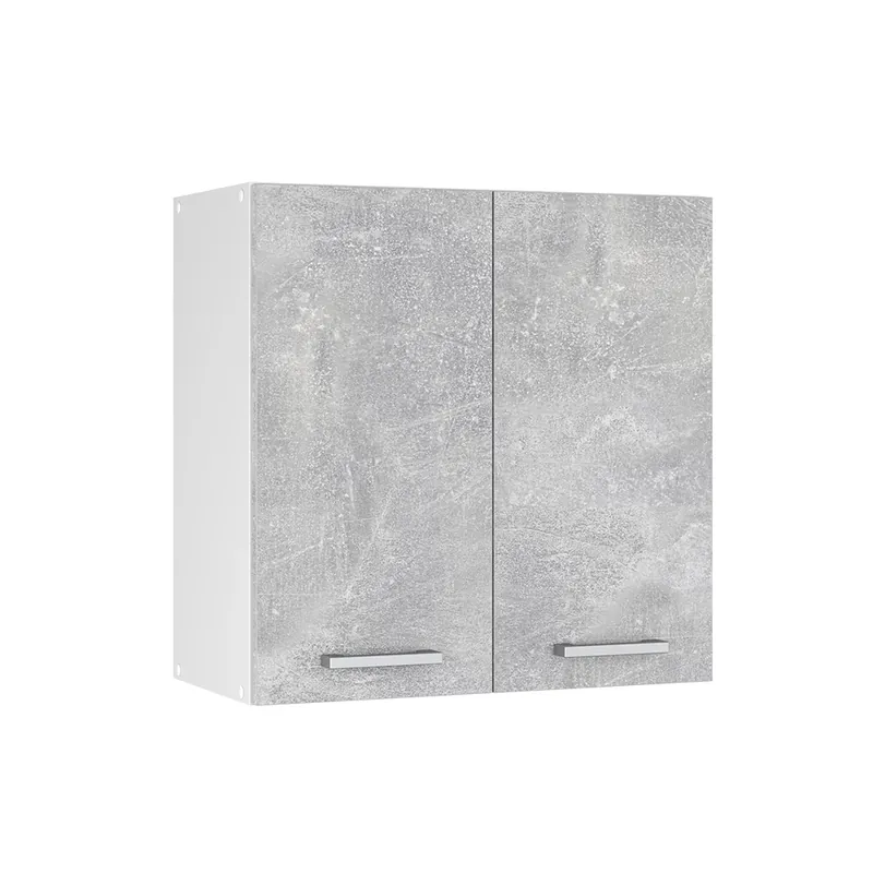 Časově Omezené Univerzální nástěnná skříňka R-Line Beton 60 cm s dvířky Vicco