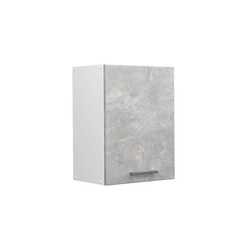 Super Cena Univerzální nástěnná skříňka R-Line Beton 45 cm s dvířky Vicco