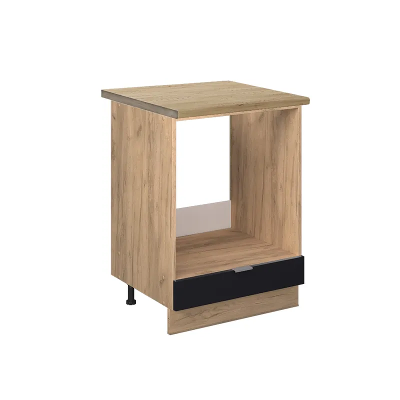 Skříňka na vestavěnou troubu Fame-Line Černý pruhovaný 60 cm , PD Dub Vicco Kup Teď
