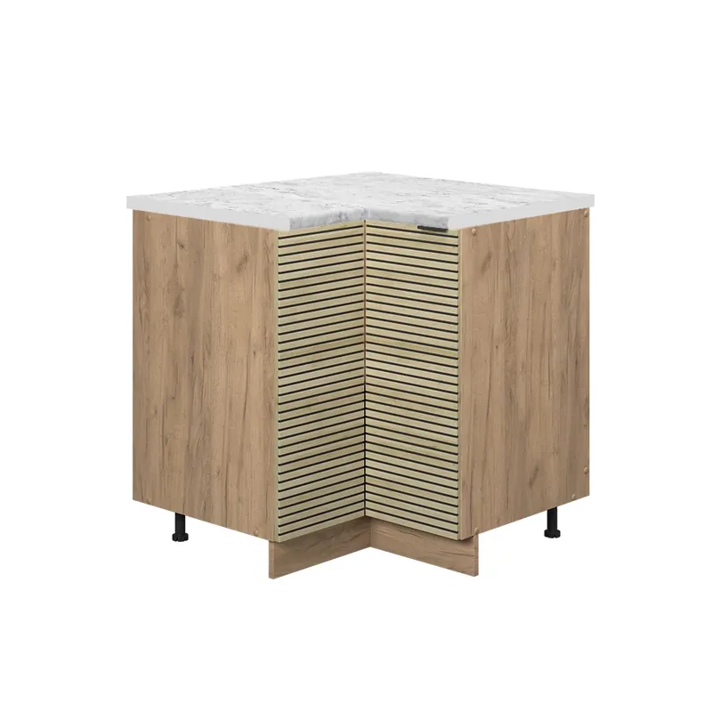 Rohová skříňka Fame-Line Dubový panel 80.5 cm , PD Mramor Vicco Pouze Dnes