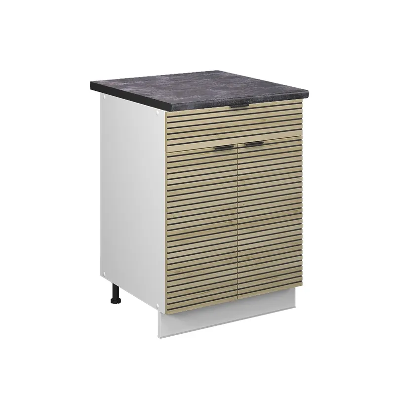 Spodní skříňka kuchyňské linky Fame-Line Dubový panel 60 cm se zásuvkou, PD Antracit Vicco Objednat Nyní