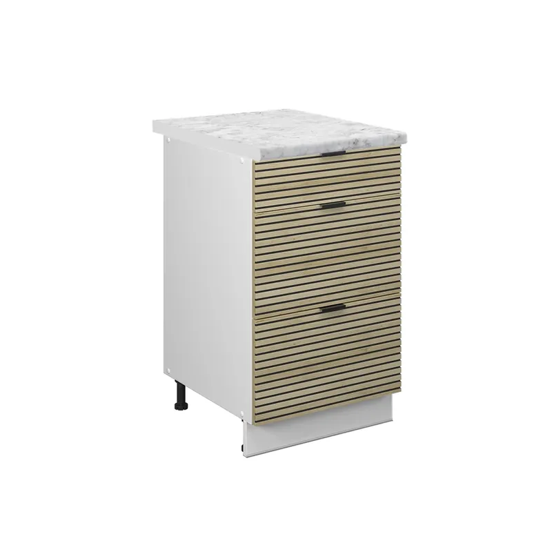 Spodní skříňka kuchyňské linky Fame-Line Dubový panel 50 cm , PD Mramor Vicco Nejlepší Volba