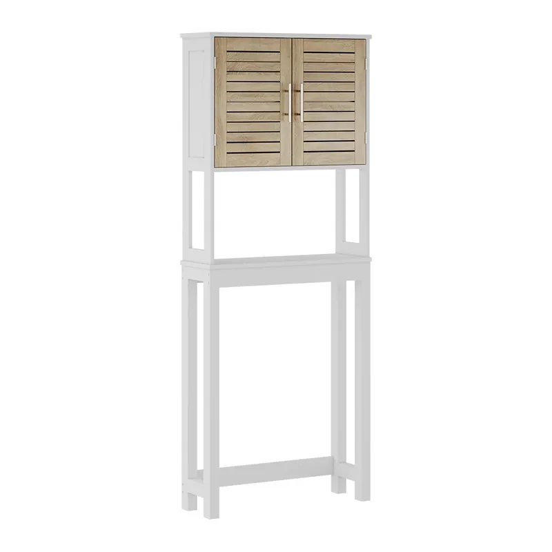 WC skříňka Looma Bílá/dub 70 x 180 cm se 2 uzavřenými přihrádkami Vicco Novinka