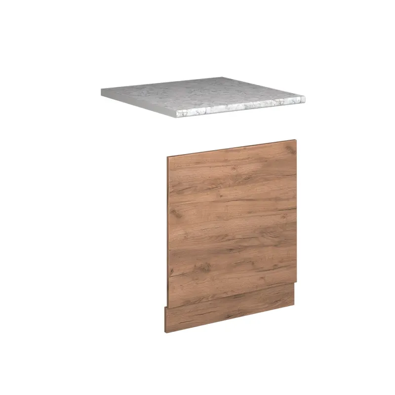 Horká Nabídka Přední panel Fame-Line Zlatý mocný dub 60 cm , PD Mramor Vicco