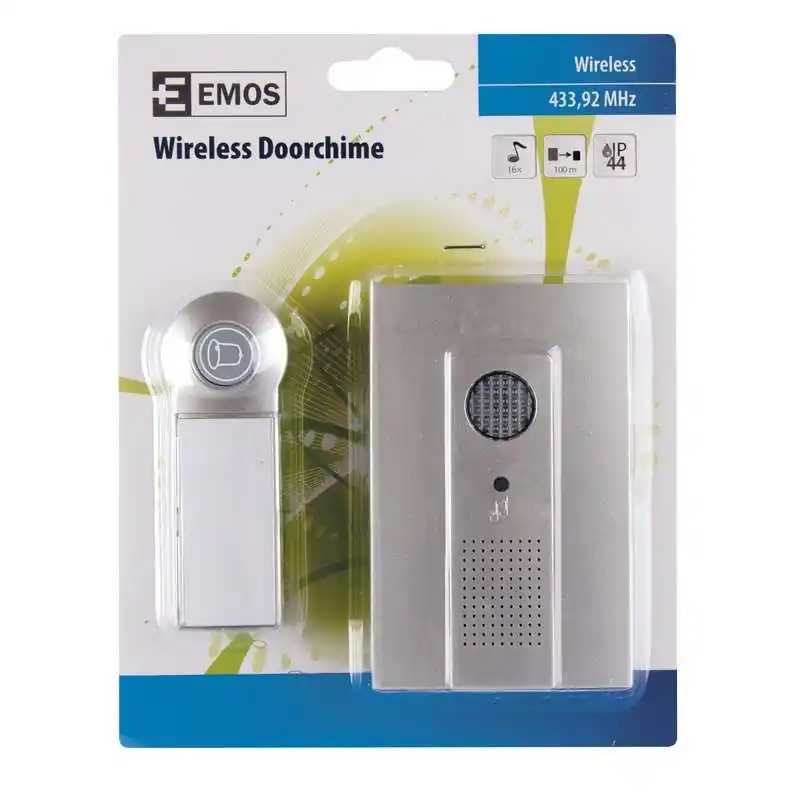 Objednat Nyní P5712-Zvonek bezdrátový DC P5712