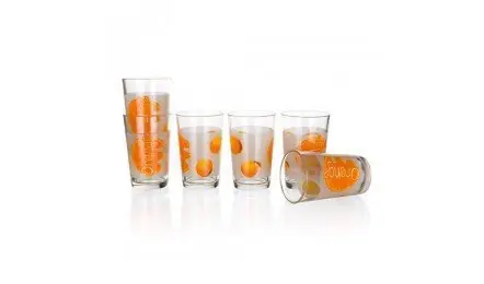 Sada sklenic ORANGE 230 ml, 6 ks, BANQUET Bezpečná Platba