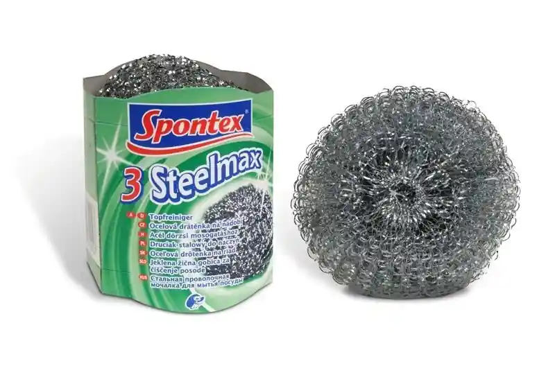 Pouze Dnes Spontex 3 Steelmax drátěnka kovová