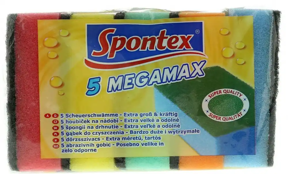 Aktuální Spontex 5 Megamax houbička velká