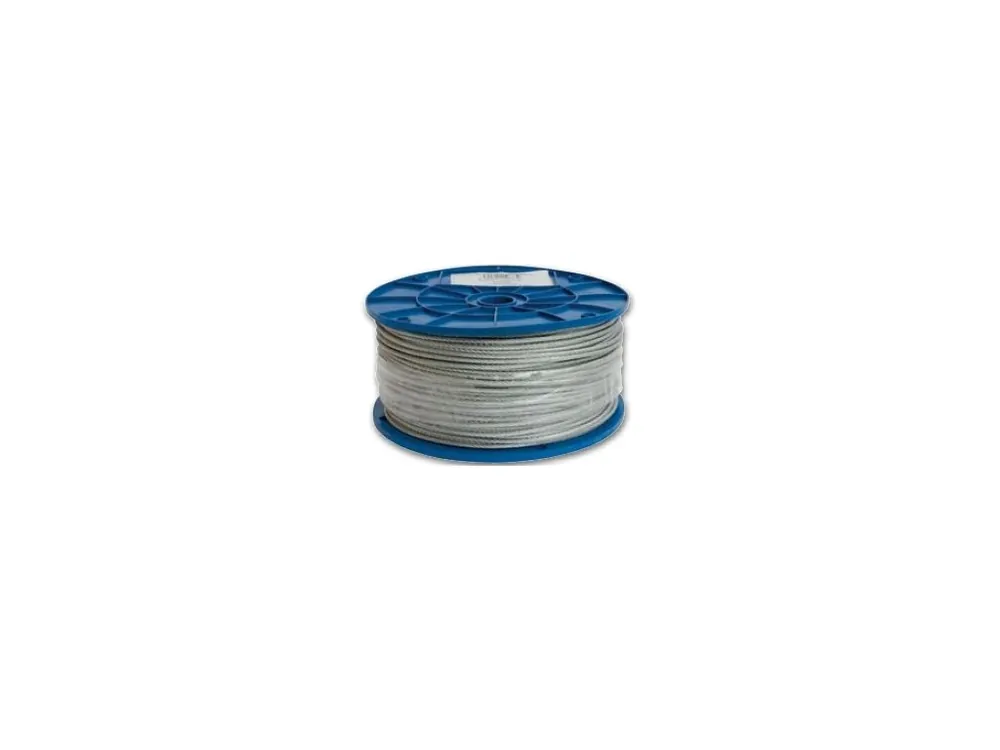 Jen Po Omezenou Doba Lano ocelové v PVC bužírce 2/3mm/200m Zn