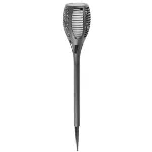 Vrácení Zdarma Lampa 12LED ¤10x58cm solární, zapichovací, plamen efekt MIRACH