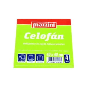 Celofán zavařovací 40x40cm 4ks MAZZINI Novinka
