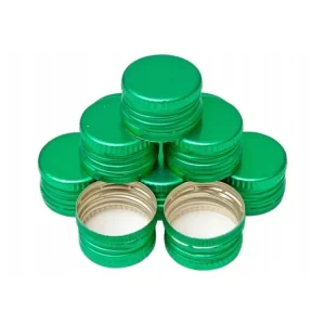Cenově Výhodný Uzávěr PP 28x18mm alkork, závit, pojistka, zelený 3000ks