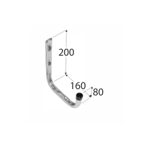 Hák závěsný jednoduchý 160mm HPU VELANO Sleva