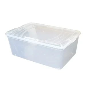 Box úložný BASIC 34x21x11cm na potraviny 5,5L čirý Přímo Od Výrobce