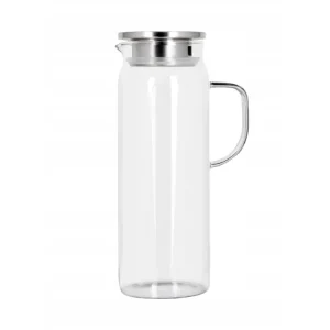 Džbán sklo/nerez 1,5L s víkem BERE Výhodná Nabídka
