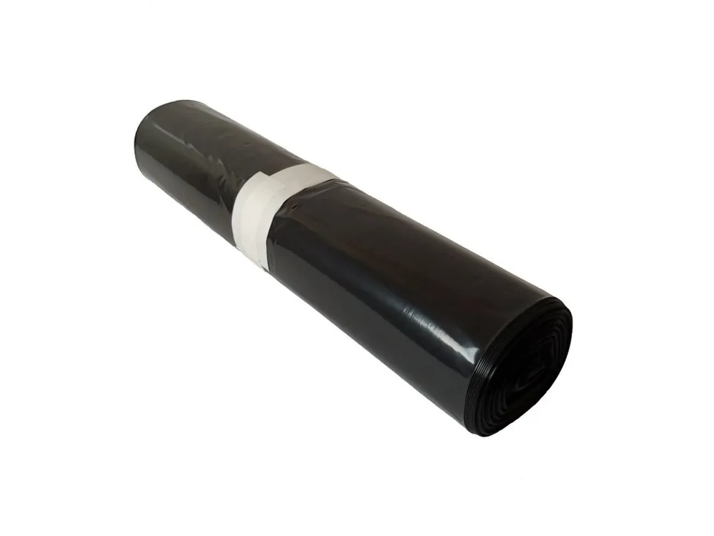 Bezpečná Platba Pytle na odpad 120L/10ks, 70x110cm, 80µm LDPE černá