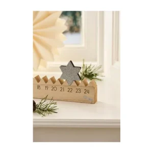 Adventní kalendář Silver Star 50 cm Horká Nabídka