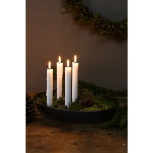 Adventní keramický svícen Gullholmen Glossy Black Akce