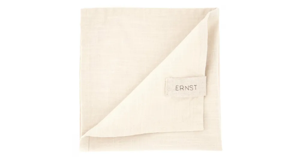 Bavlněné ubrousky Ernst Beige 40 cm - set 2 ks Víkendová Akce