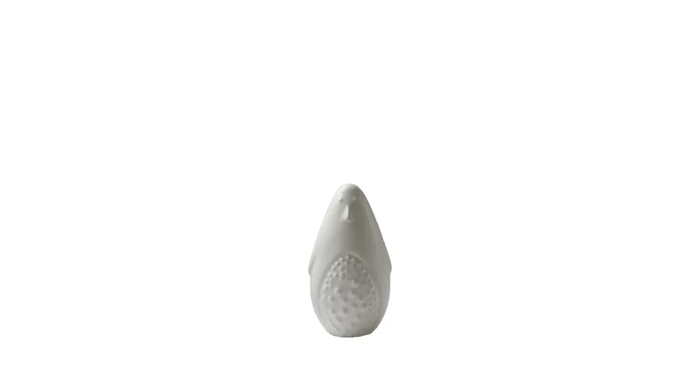 Keramická dekorace Penguin White 10 cm Cenově Výhodný