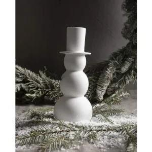 Akce Keramická dekorácia snehuliak Folke White 20 cm