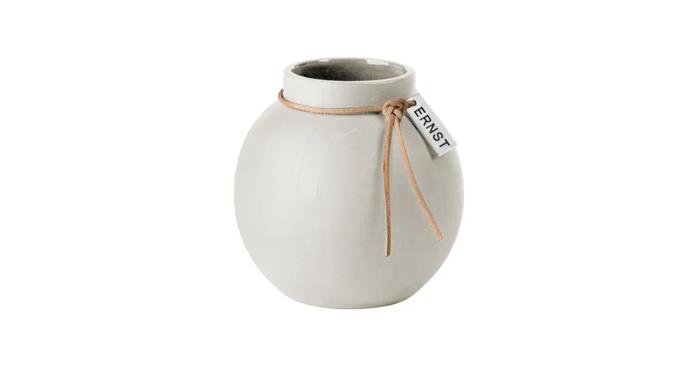 Omezená Nabídka Keramická váza Ernst White 10 cm