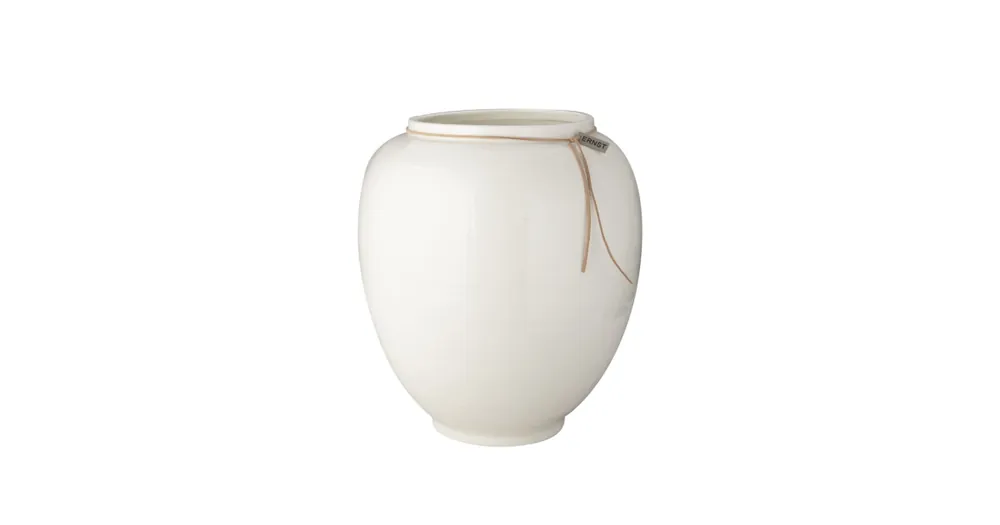 Jen Po Omezenou Doba Keramická váza Ernst White Glazed 28 cm