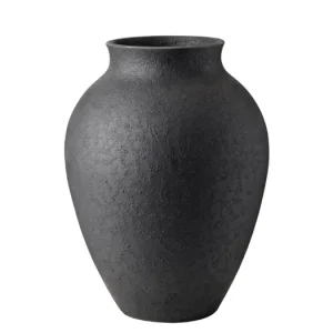 Keramická váza Knabstrup Black 27 cm Výhodná Nabídka