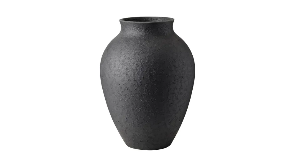 Keramická váza Knabstrup Black 27 cm Výhodná Nabídka