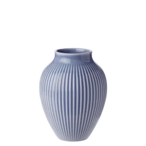 Cenový Hit Keramická váza Knabstrup Ripple Lavender 12,5 cm