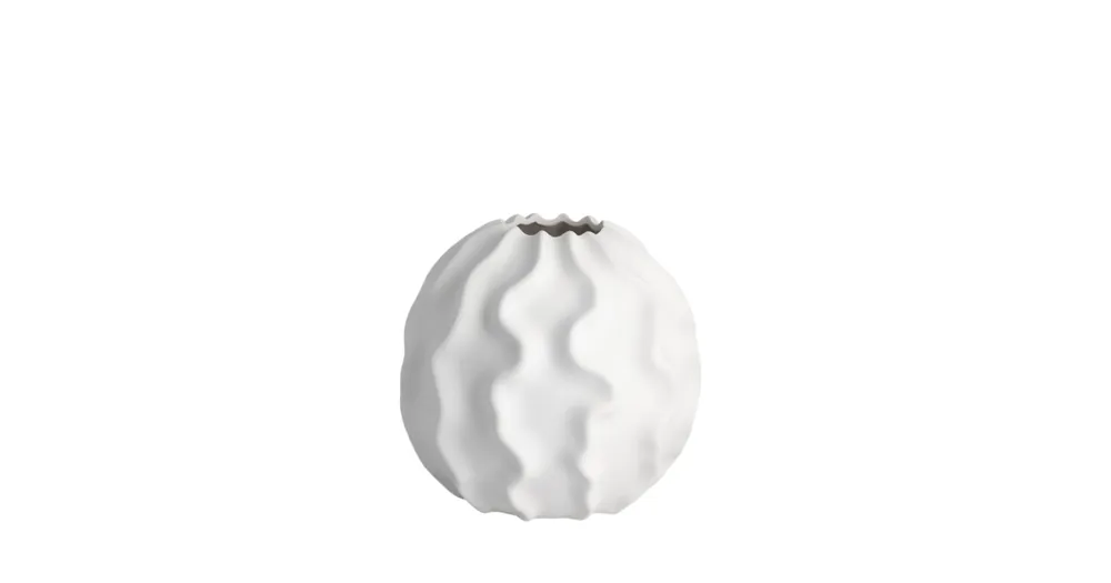 Keramická váza Malmback Large White 24 cm Nejprodávanější