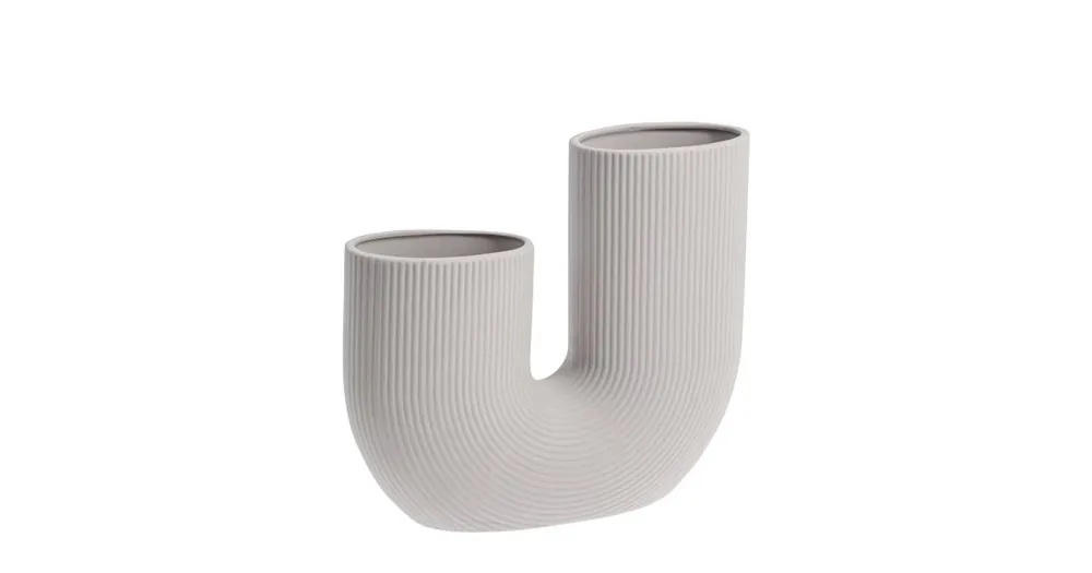 Zlevněný Keramická váza Stravalla Light Grey