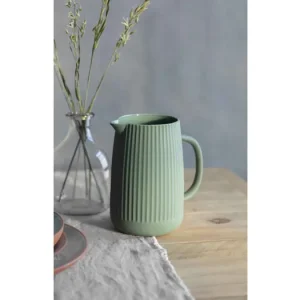 Bezpečná Platba Keramický džbánok Linear Jug Green 450 ml