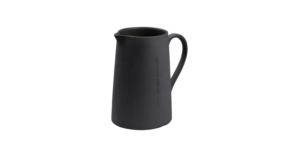 Keramický džbánek Mjölkkanna Dark Grey Omezená Nabídka
