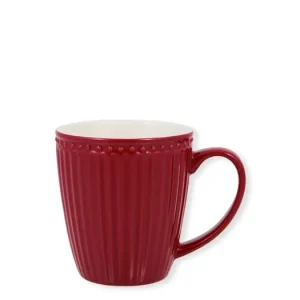 Bezpečná Platba Keramický hrnček Alice Claret Red 350 ml