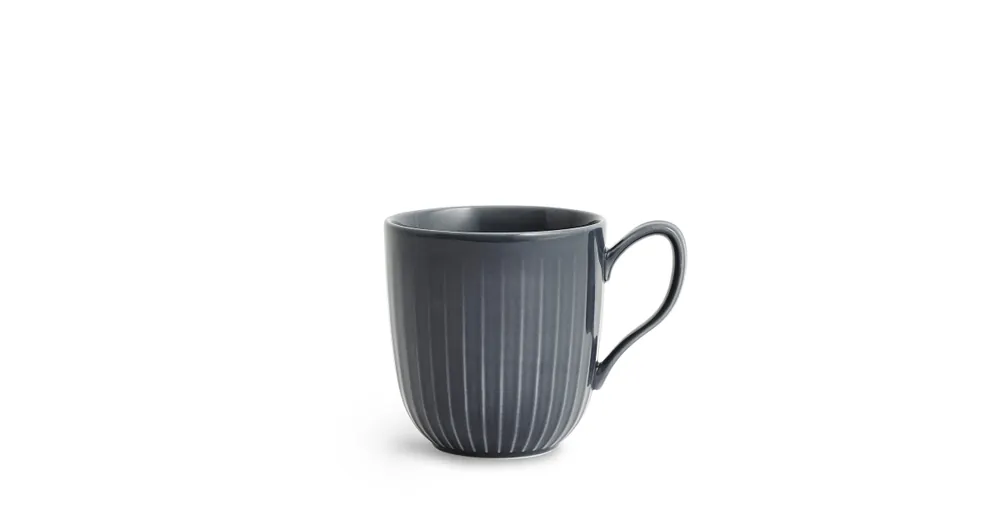 Značkový Keramický hrnek Hammershoi Anthracite 3,3 dl