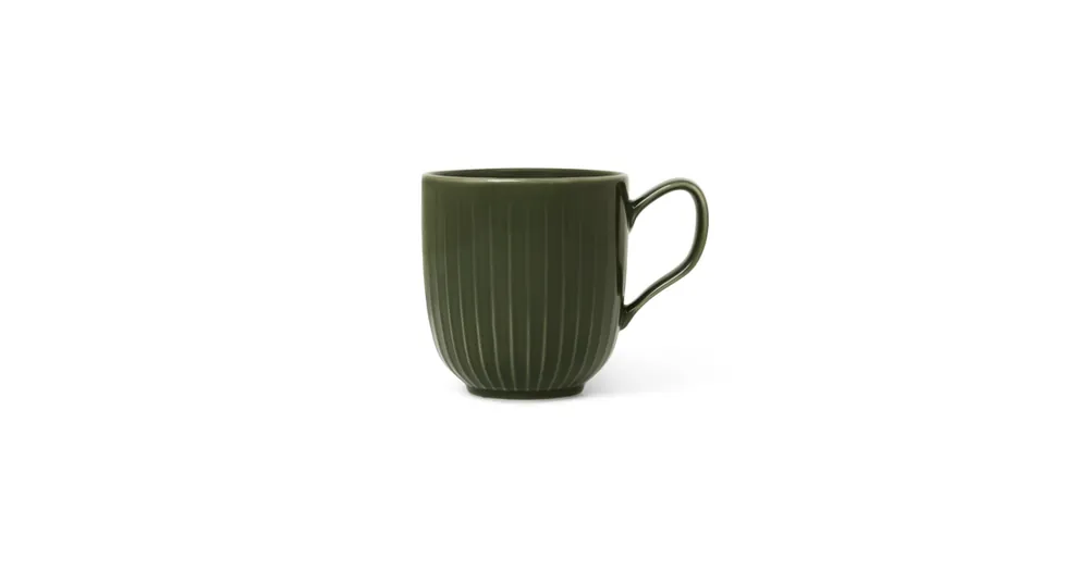 Nejlepší Volba Keramický hrnek Hammershoi Dark Green 3,3 dl