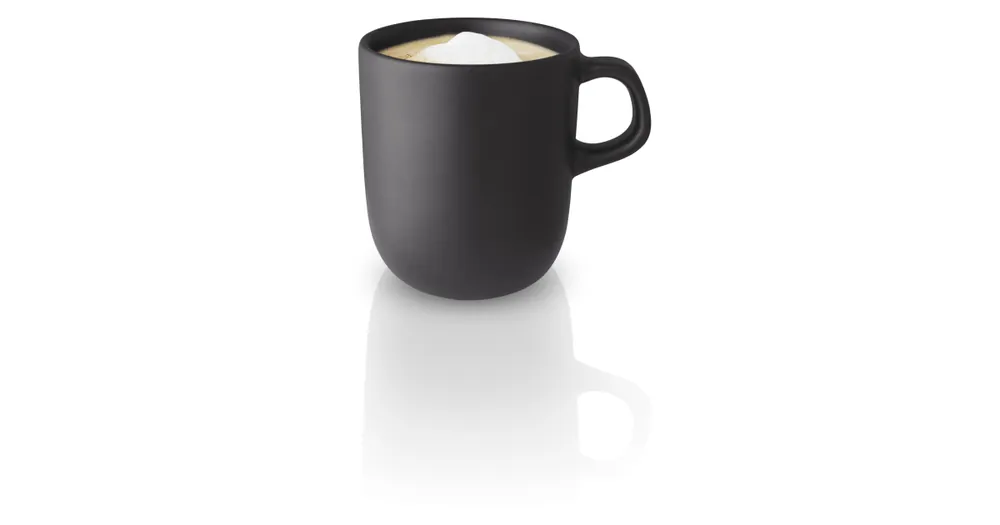 Keramický hrnček Nordic kitchen čierny 30 cl Levný