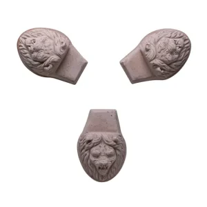 Nôžky pod kvetináč Lion Head Rosa - set 3 ks Výhodná Nabídka