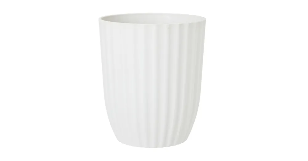 Rychlé Dodání Obal na kvetináč Yodit Stripes White 21,5 cm