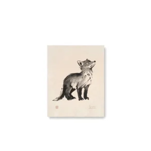 Obrázek na dřevěné kartě Fox Club 24x30 cm Rychlé Dodání