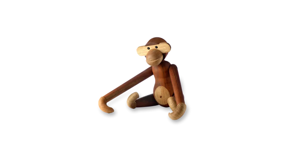Opička Kay Bojesen Teak/Limba Small Rychlé Dodání