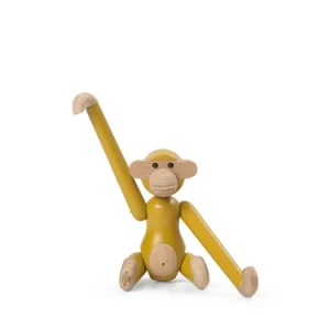 Autentický Opička Kay Bojesen Vintage Yellow Mini
