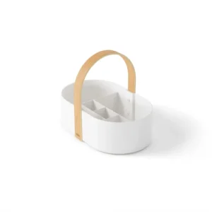 Bezpečná Platba Organizér Bellwood Caddy White Natural